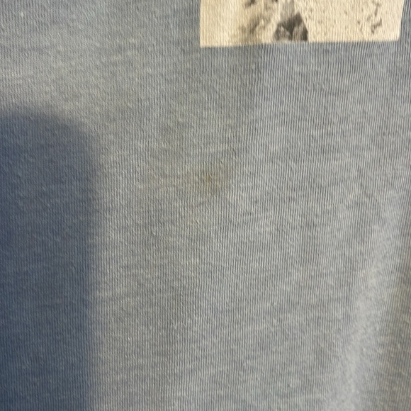 Light Blue The North Face Tee Shirt - Picture 3 of 3